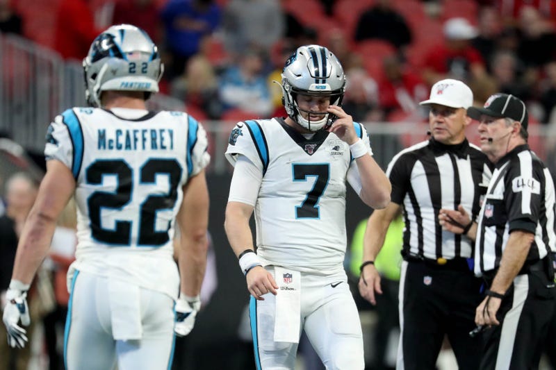 The Panthers lost in Atlanta in Week 14.