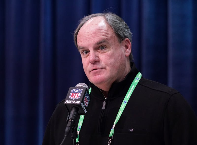 Steelers GM Kevin Colbert at the NFL Combine