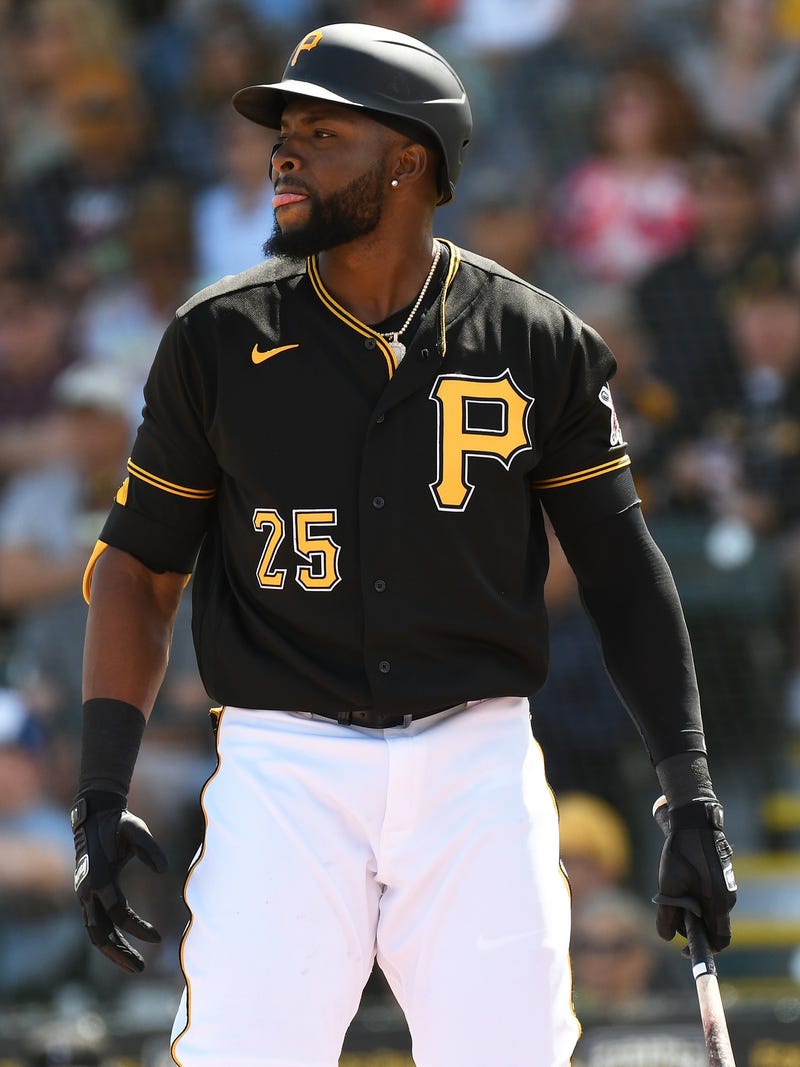 Gregory Polanco at bat