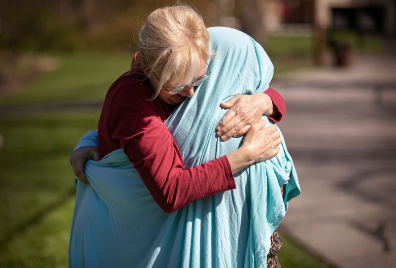 Hugs Are Rare During The Coronavirus Pandemic