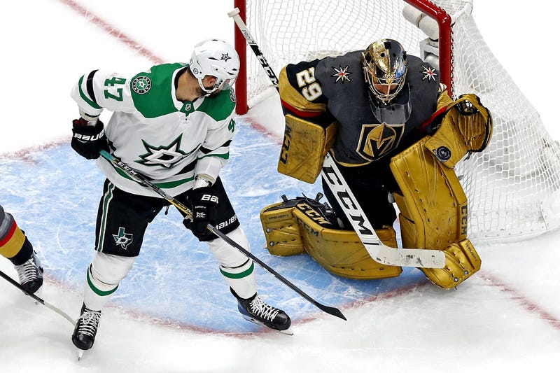 Knights goalie Marc-Andre Fleury