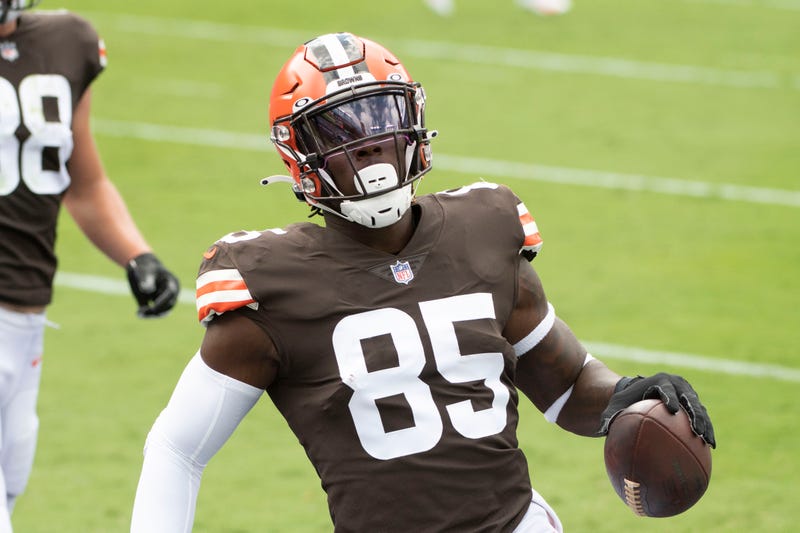 Cleveland Browns tight end David Njoku