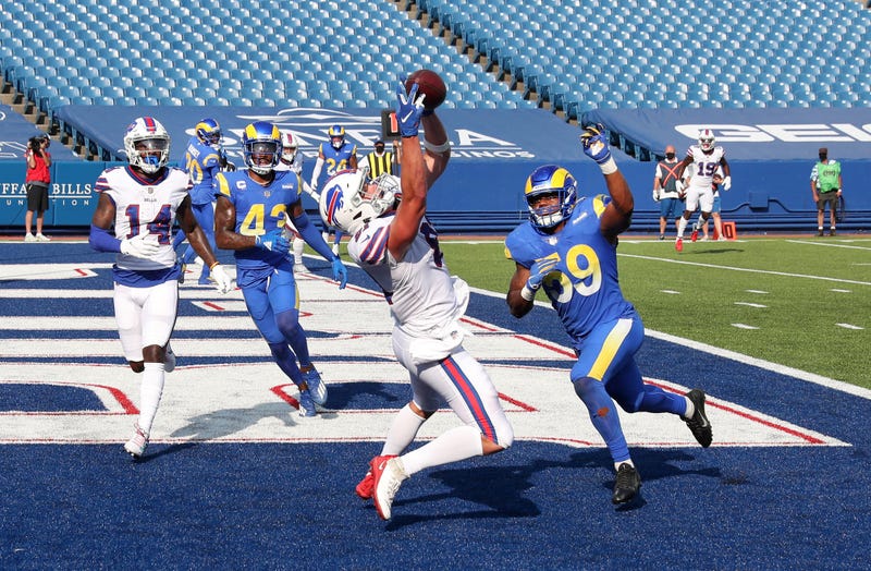 The Bills beat the Rams in front of no fans on September 27