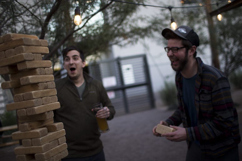 Jenga, Bar, Playing, 2020