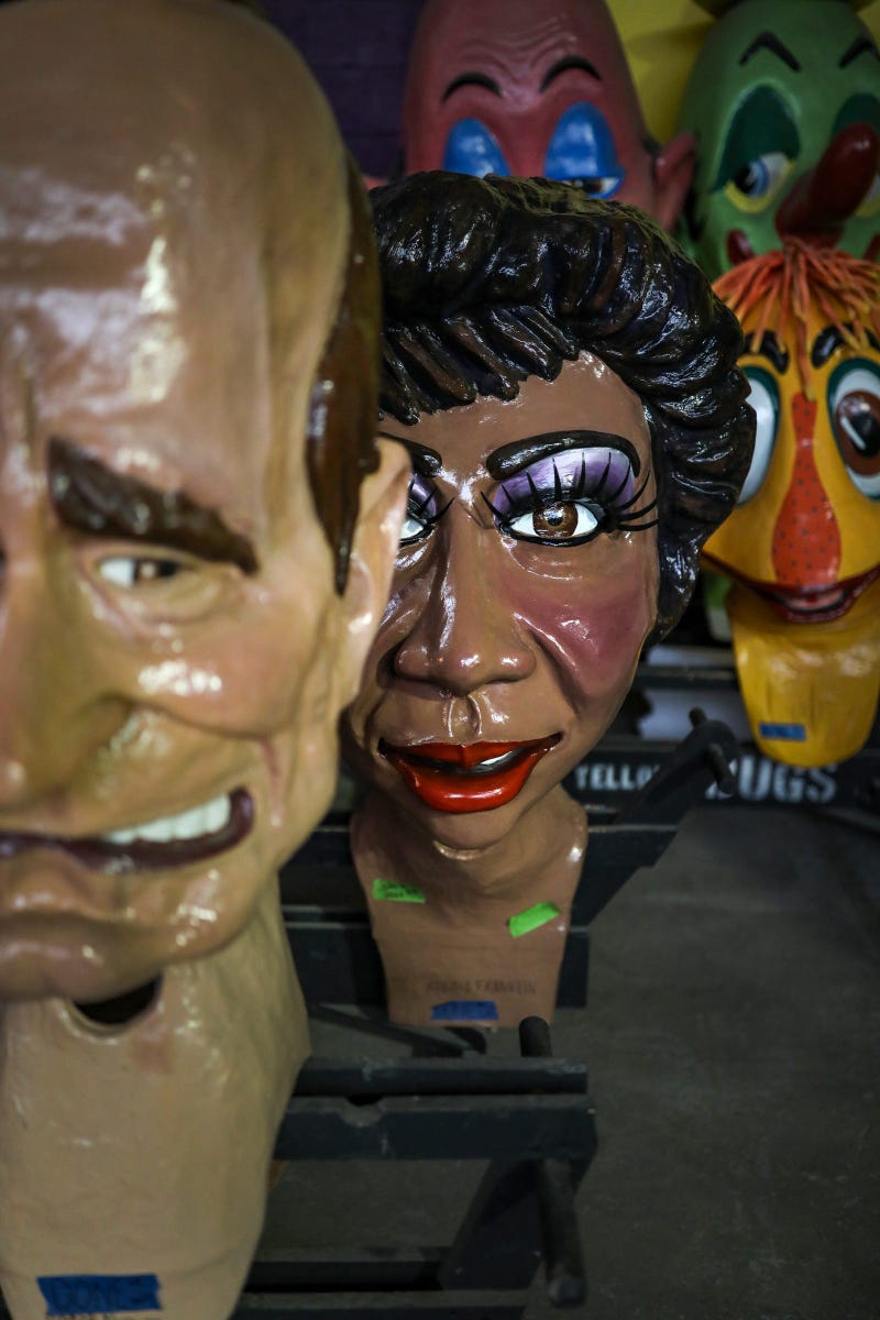 Aretha Franklin Big Head