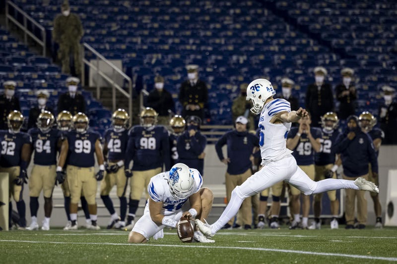 University of Memphis Football beat Navy