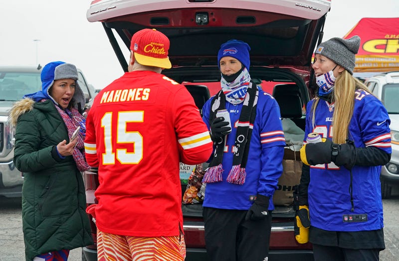 Bills and Chiefs fans