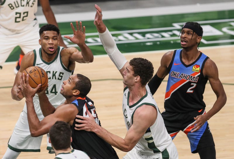 Brook Lopez and Giannis