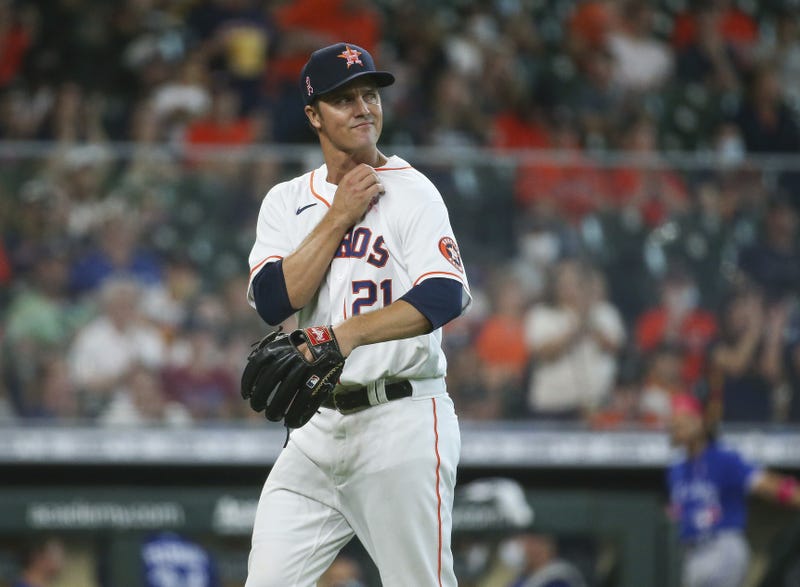 Astros' Greinke could be the final pitcher to get a hit in Major