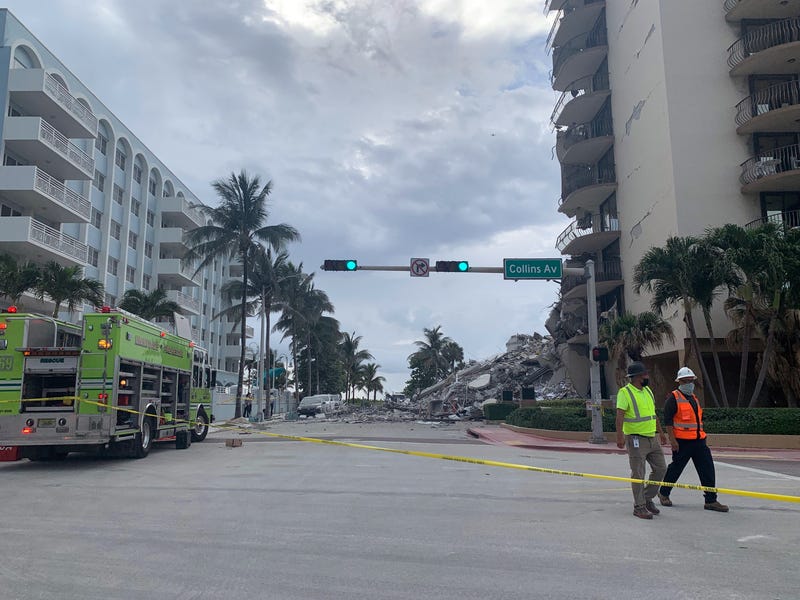 Miami area building collapse
