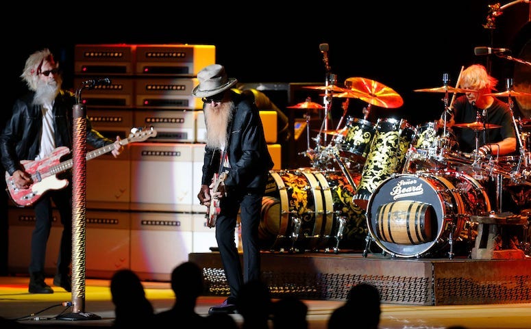ZZ Top's first concert since death of Dusty Hill