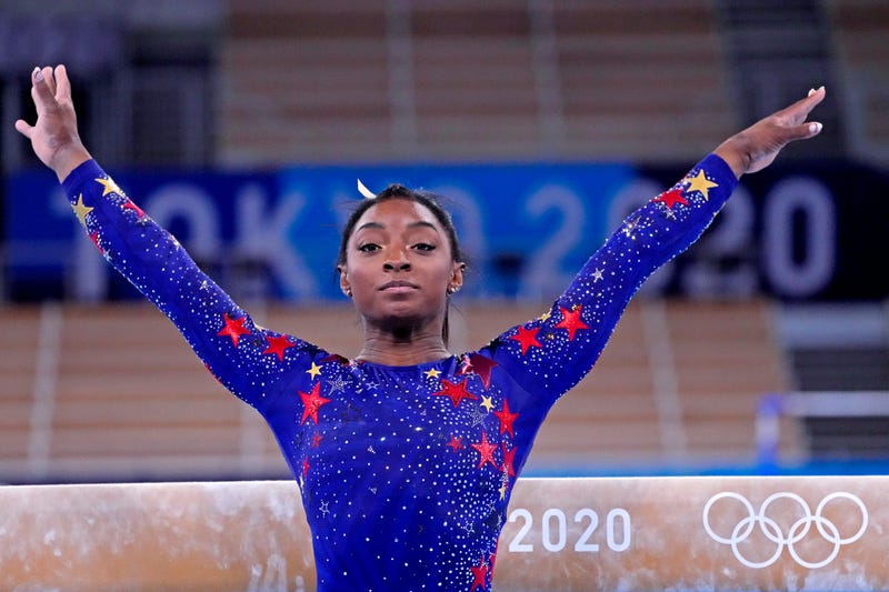 US Olympic gymnast Simone Biles.