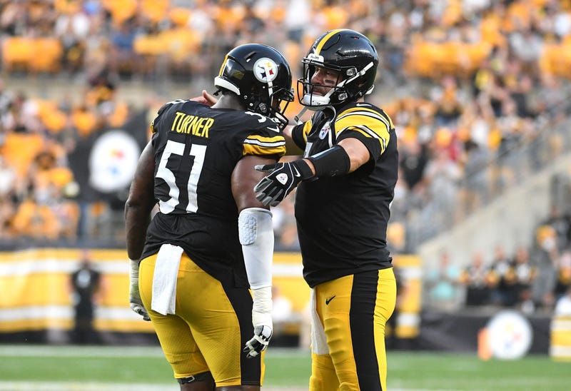 Trai Turner and Ben Roethlisberger