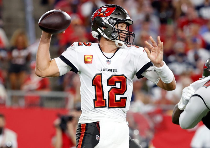 Bucs quarterback Tom Brady.