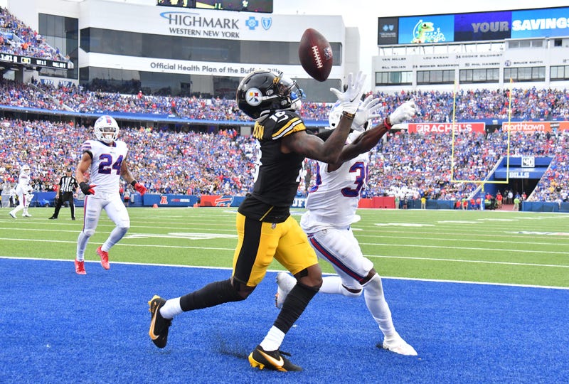 Diontae Johnson TD catch in Buffalo