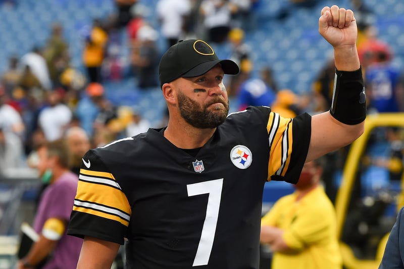 Ben Roethlisberger fist in air