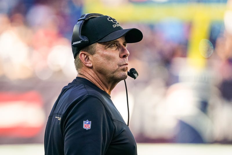Saints coach Sean Payton