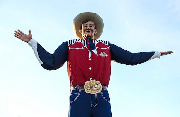 Big Tex at the State Fair of Texas, 2021