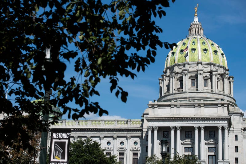 The Pennsylvania State Capitol in Harrisburg