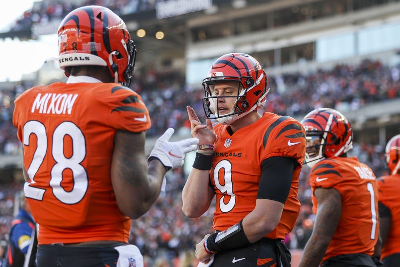 Joe Burrow and Joe Mixon