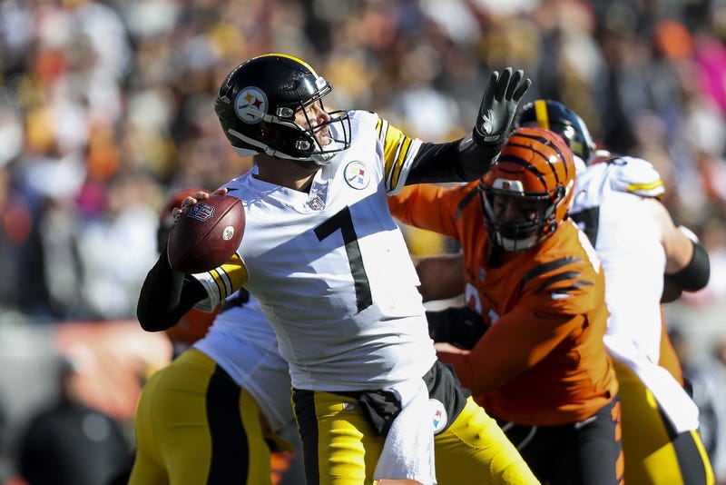 Ben throwing vs Cincinnati