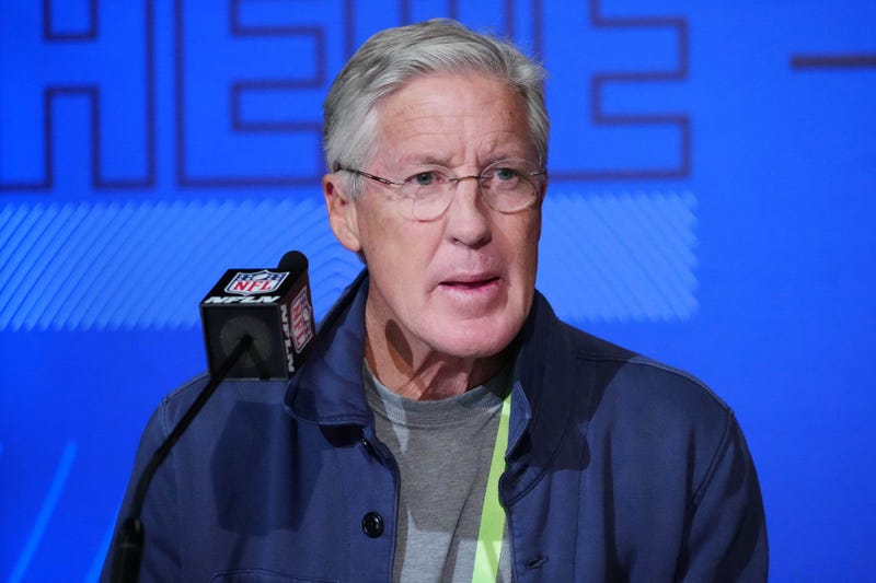 Pete Carrol at the NFL Combine