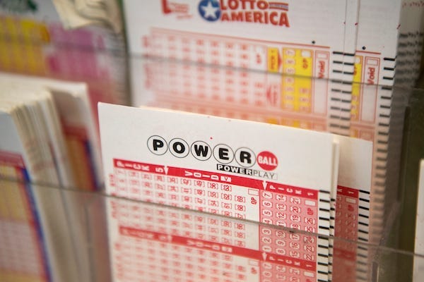 Powerball tickets at Jack's Country Maid Deli Friday, May 6, 2022, in Wilmington