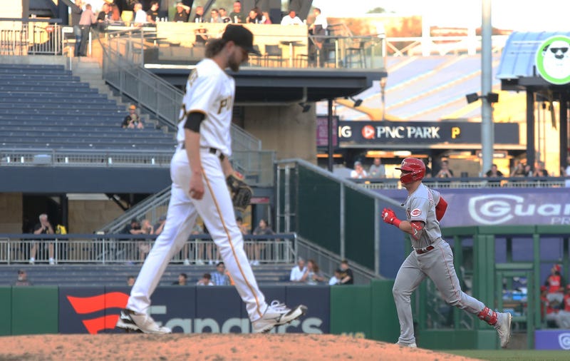 JT Brubaker as he gives up HR