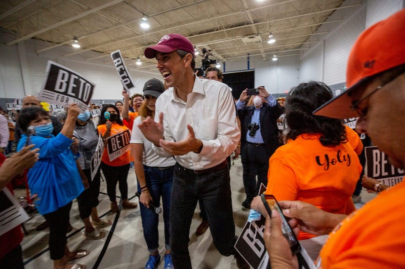 Gubernatorial candidate Beto O'Rourke