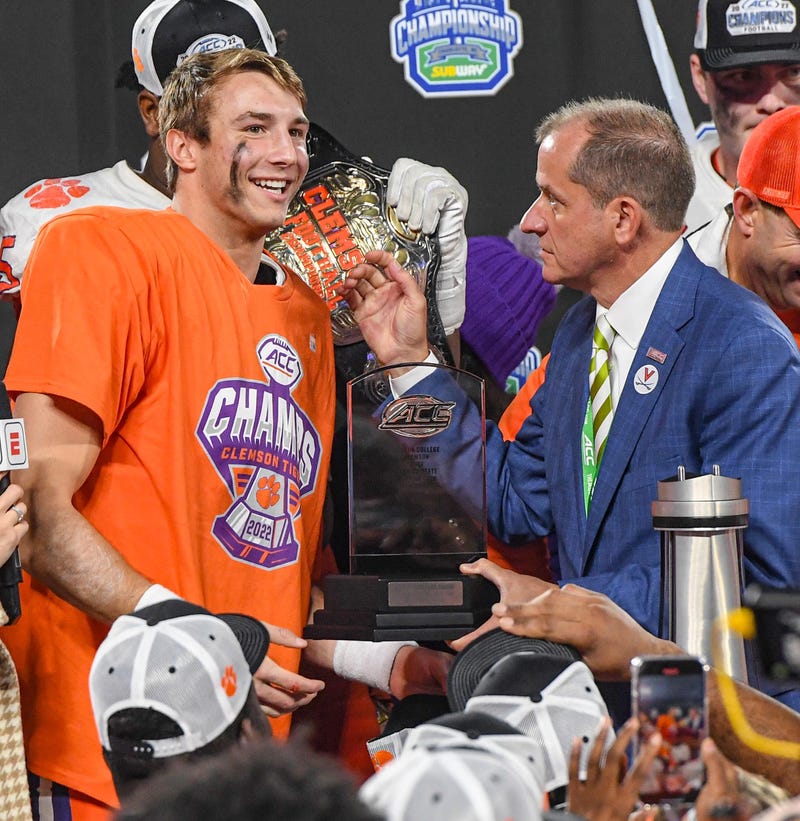 Cade Klubnik, former Westlake QB, takes Clemson's starting job after MVP  performance in ACC title game