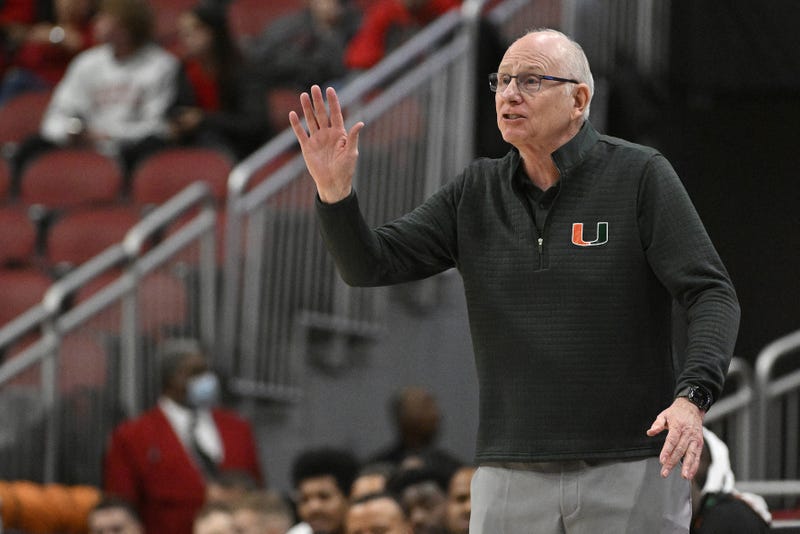 Canes head coach Jim Larranaga
