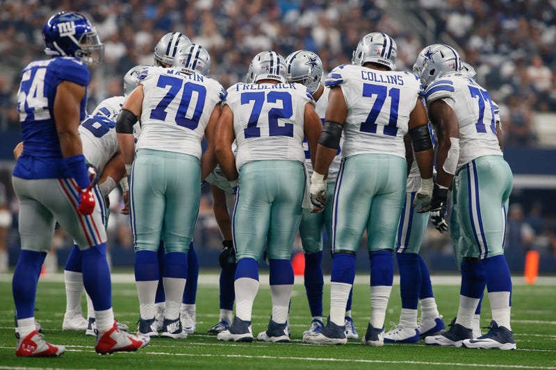 Zack Martin and Tyron Smith