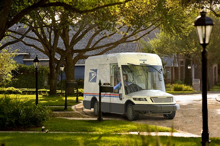 USPS Mail Truck