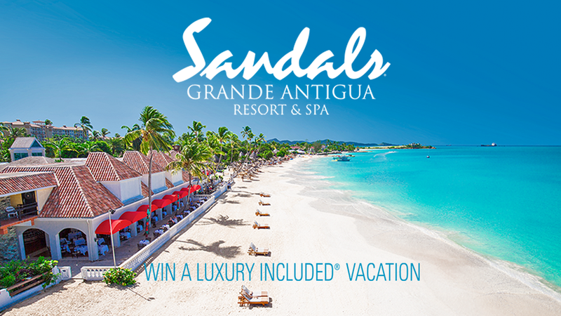 Sandals Grande Antigua Resort & Spa - Win A Luxury Included Vacation