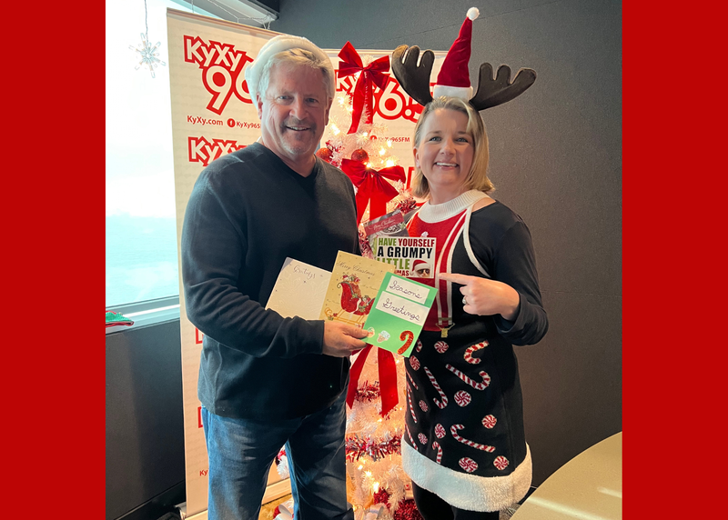 Rob & Joss Christmas Card KYXY 96.5