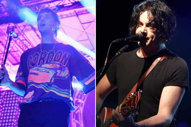 Julian Casablancas and Jack White