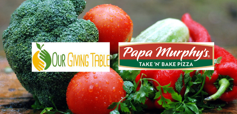 our giving table