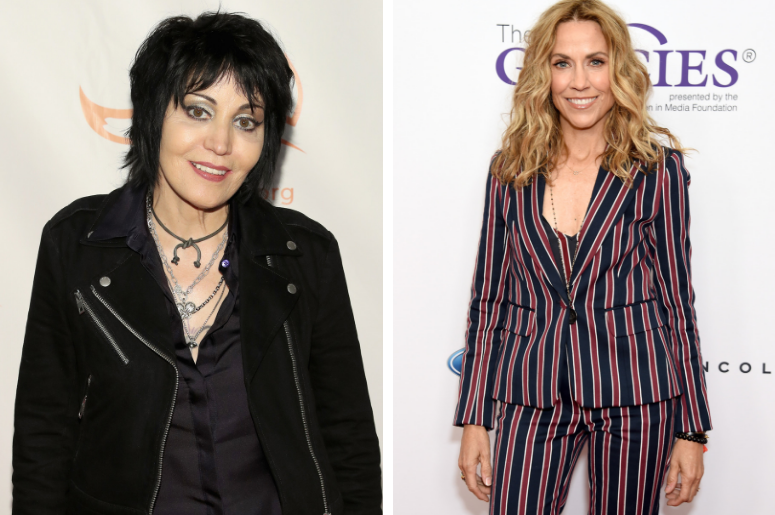 Joan Jett and Sheryl Crow are being honored at the 2019 Clio Music Awards