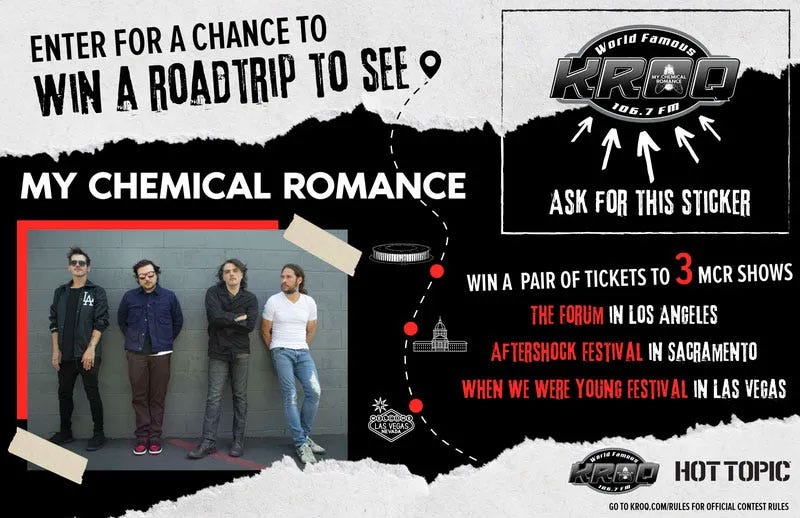 Hot Topic x KROQ