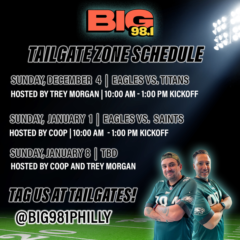 Tailgate Zone Schedule 2