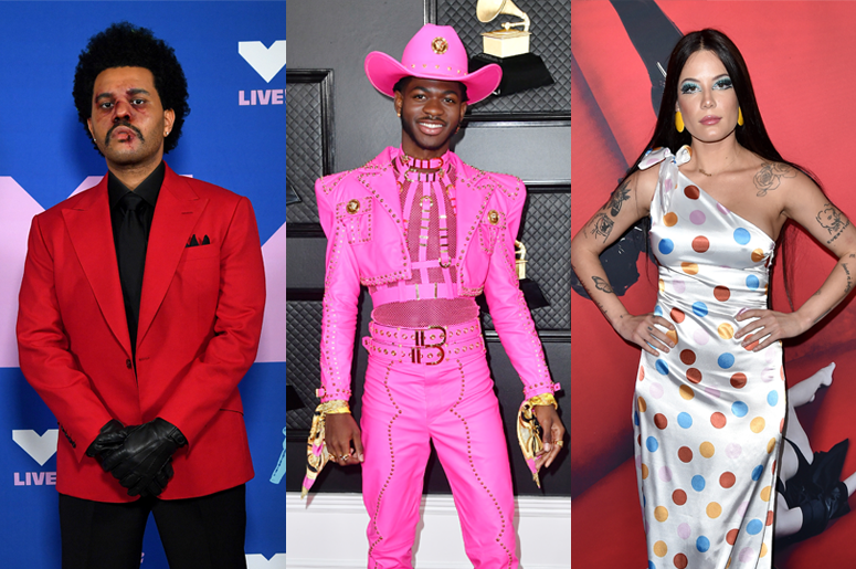 The Weeknd, Lil Nas X and Halsey