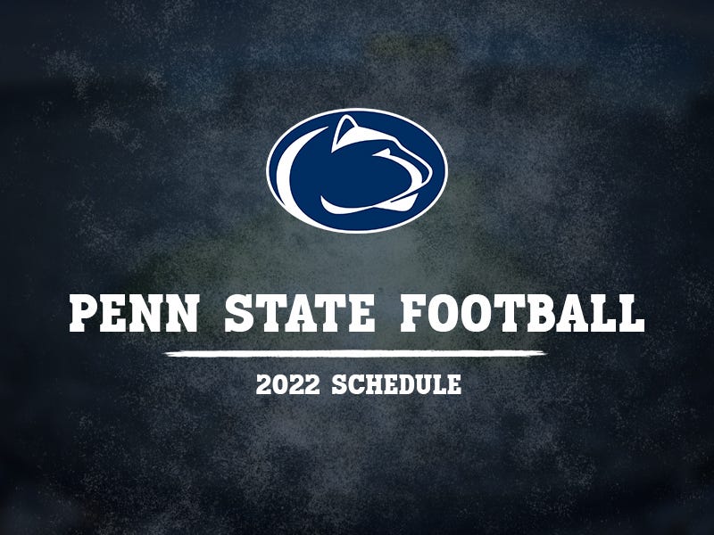 Penn State 2022 Schedule