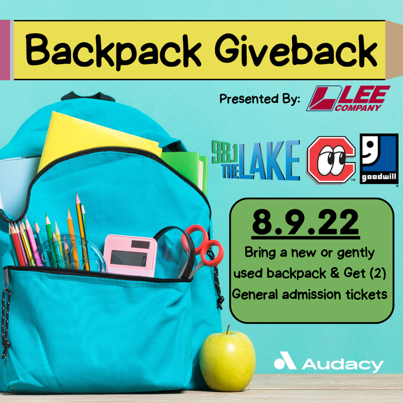 Backpack Giveback