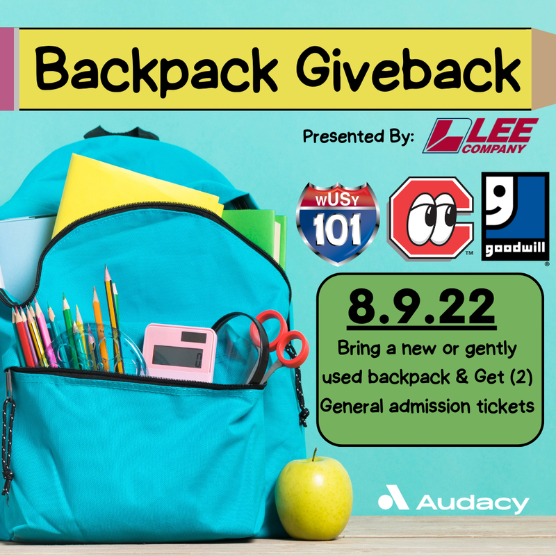Backpack Giveback