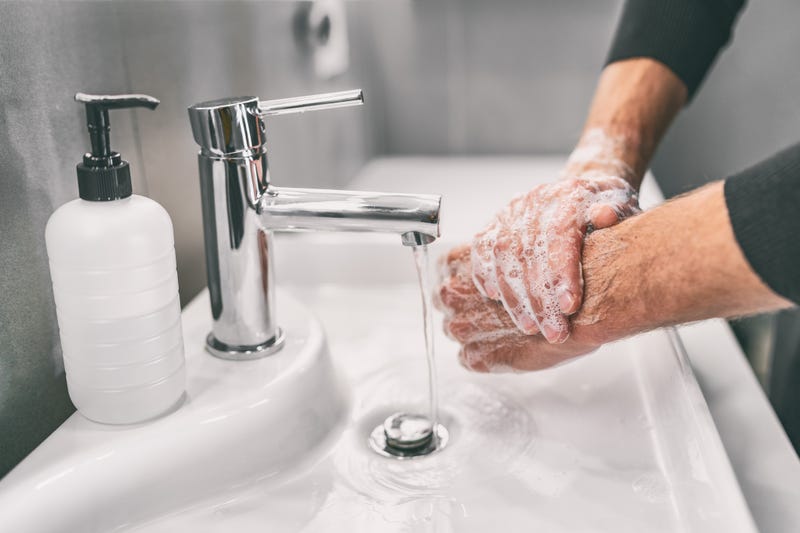 wash hands