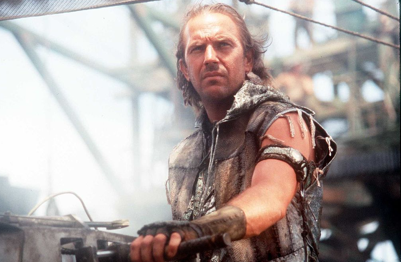 Kevin Costner in Waterworld