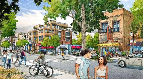 West End Small Area Plan illustration
