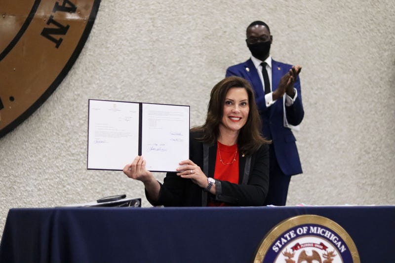 Gov. Gretchen Whitmer signs bills