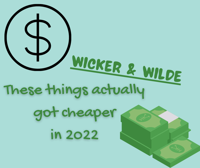 These items got cheaper