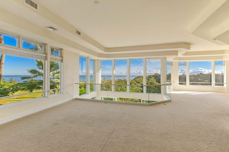 A view from an upstairs room in Brees' Hawaiian condo.